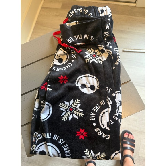 Disney Nightmare Before Christmas Women's cuffed sleep pants joggers small - Picture 3 of 8